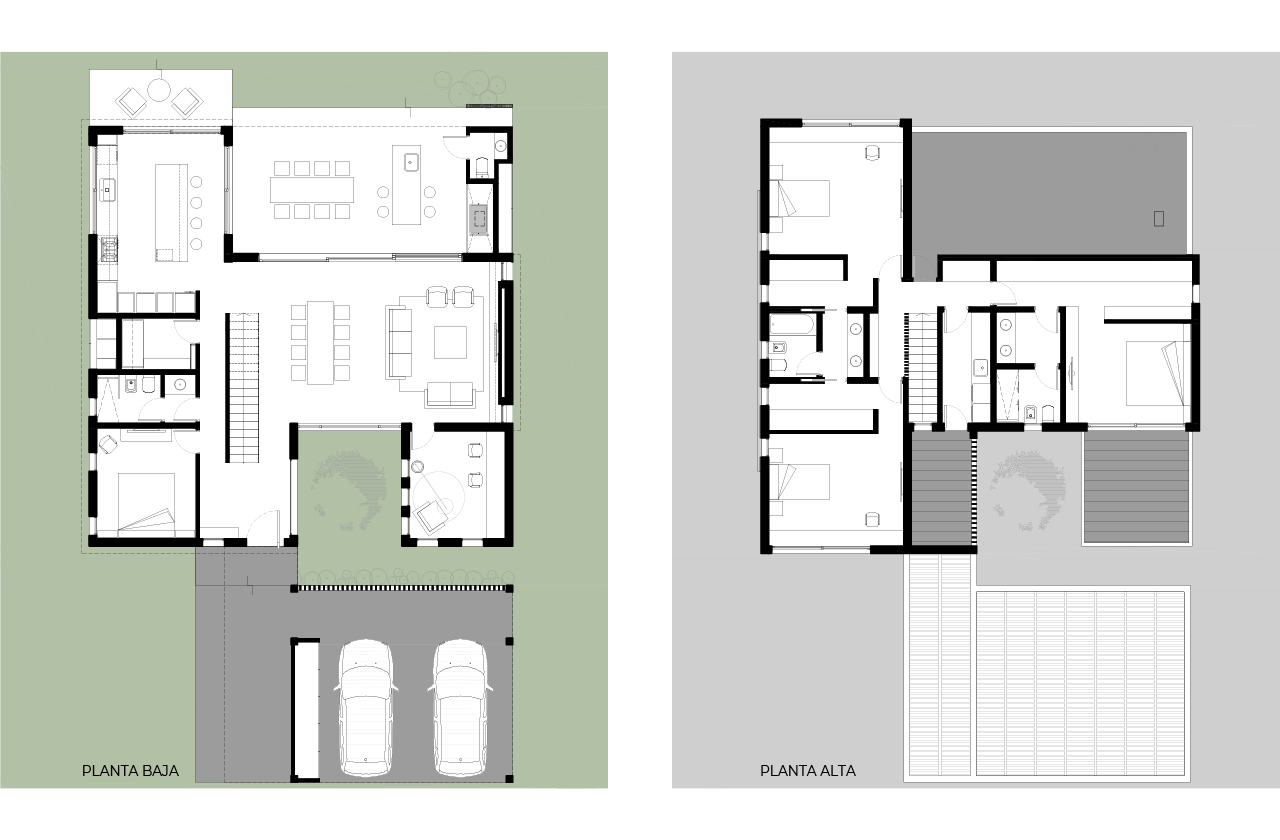 Casa ByG - Implantación